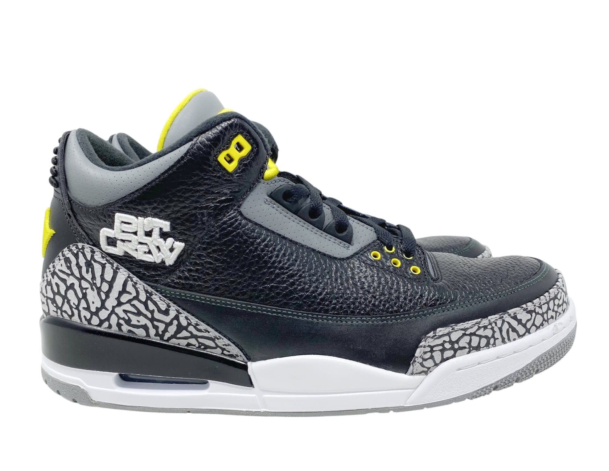 Jordan III (3) 'Pit Crew' PE - Oregon Ducks